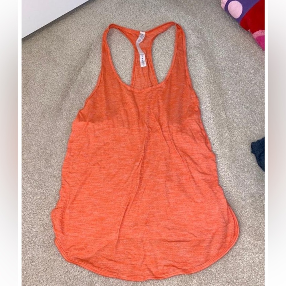 Orange LuluLemon Tank